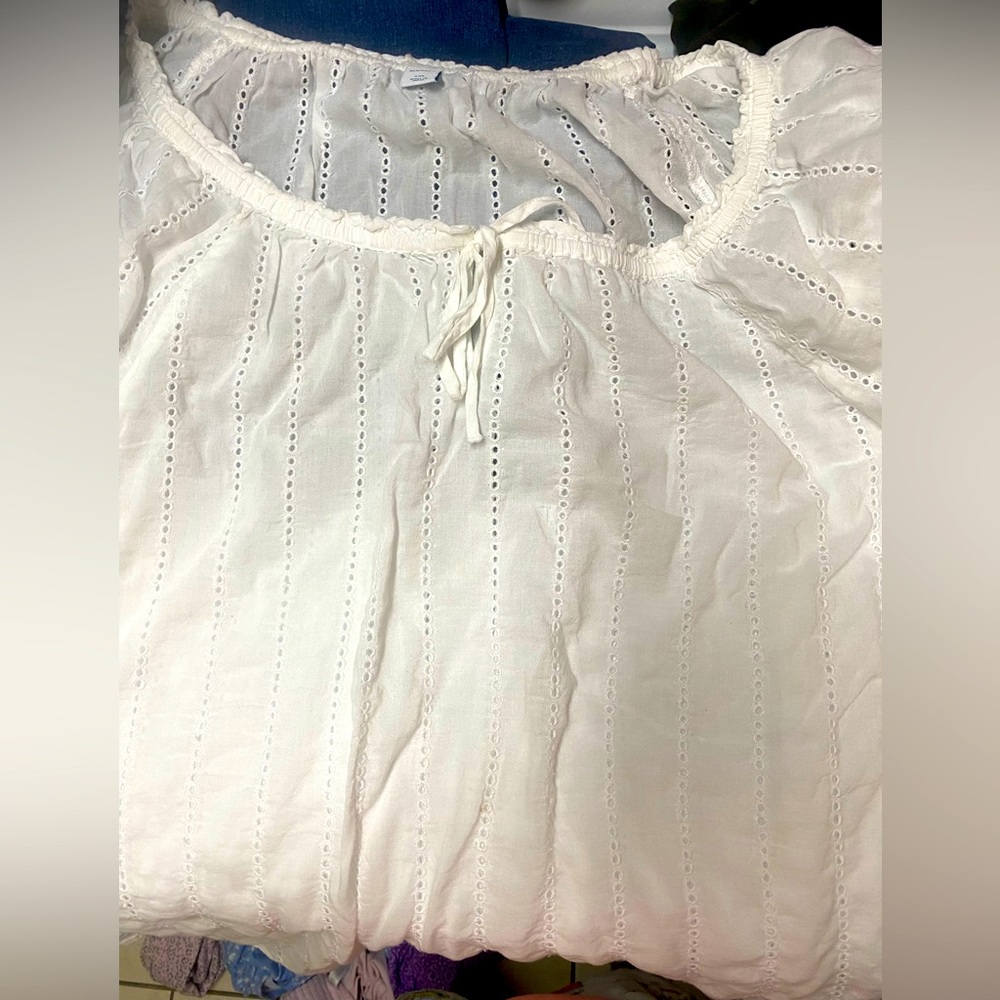 Eyelet Blouse